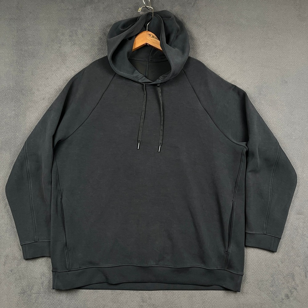 Lululemon City Sweat Hoodie Mens XXL Black Pullover Sweatshirt LM3FDVS